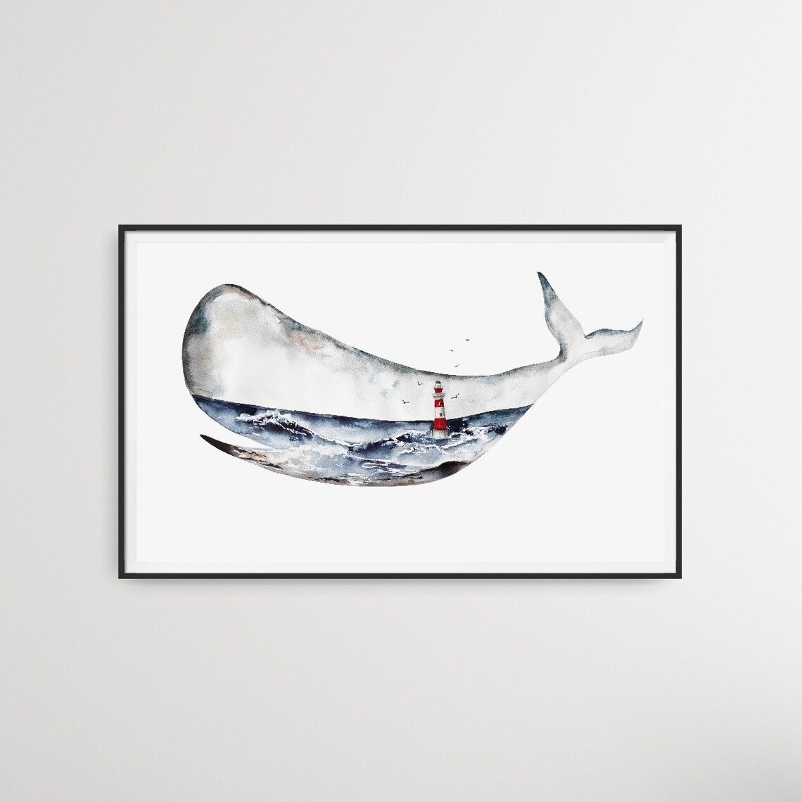 Disegno Acquerello - The Whale