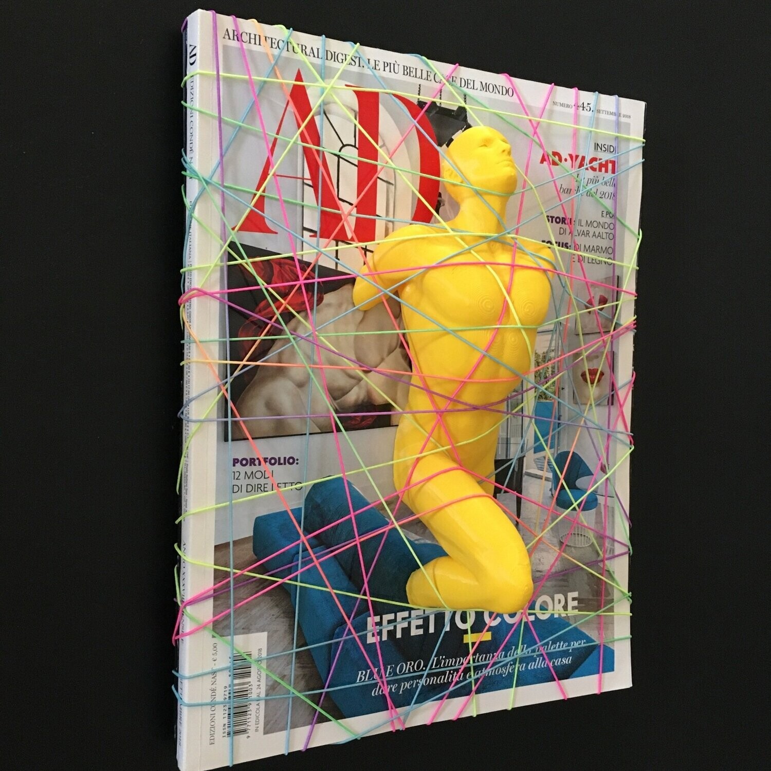 Andrea Giorgi - escape from... AD (n.445) scultura da parete