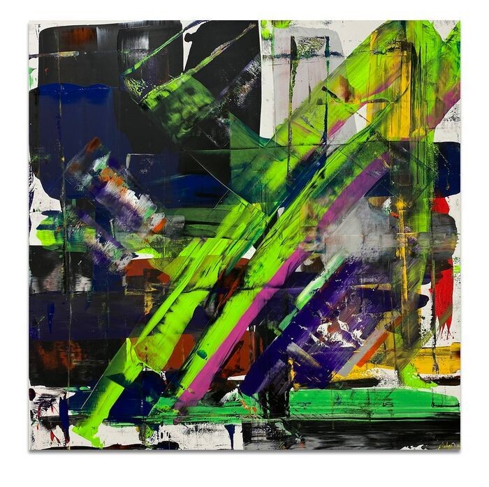 Parscha Mirghawameddin - tela 150x150cm