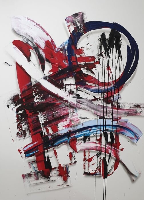 Parscha Mirghawameddin - tela 215x165cm
