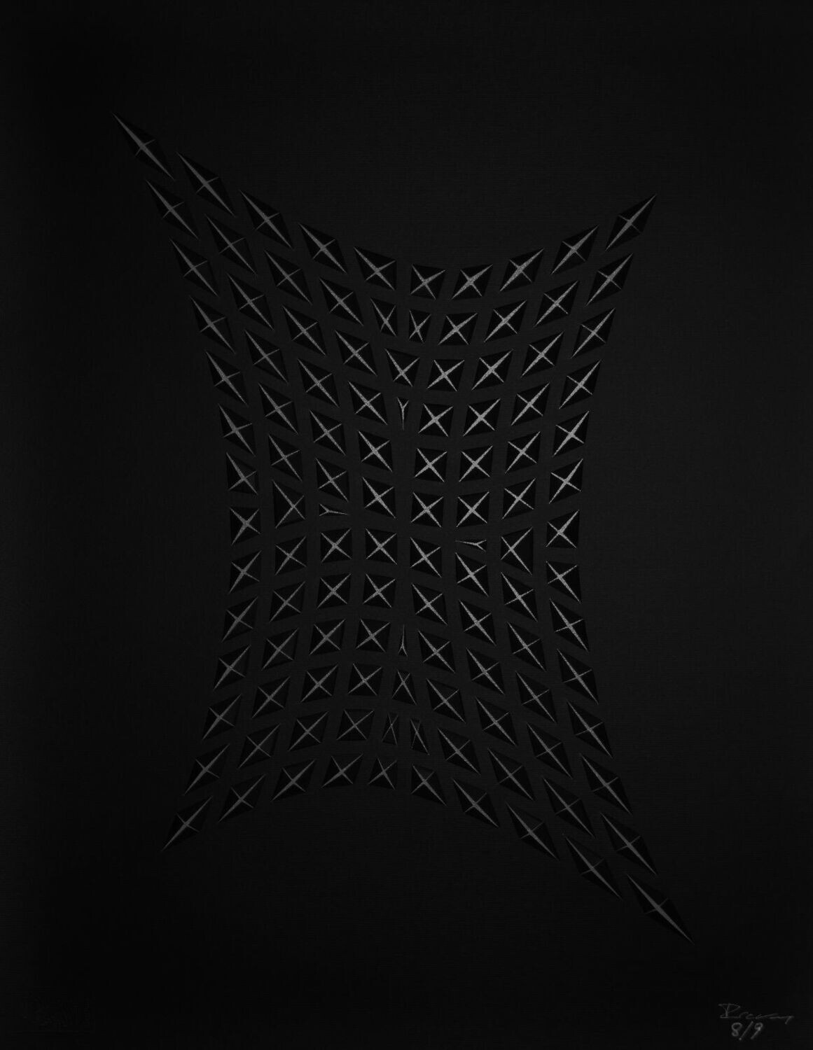 Gianluca Piaccione - multiplo edizione 9 pezzi - 50x63cm