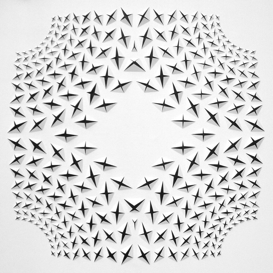 Gianluca Piaccione - White migration - 120x120cm