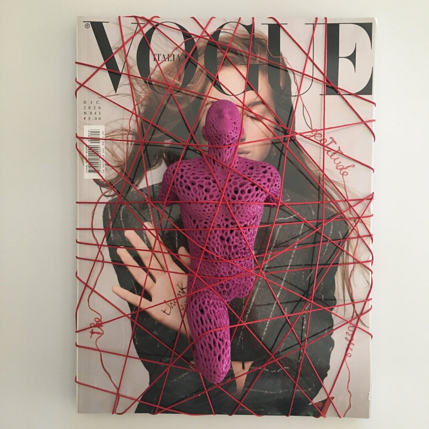 Andrea Giorgi - escape from... (Vogue 843) scultura da parete