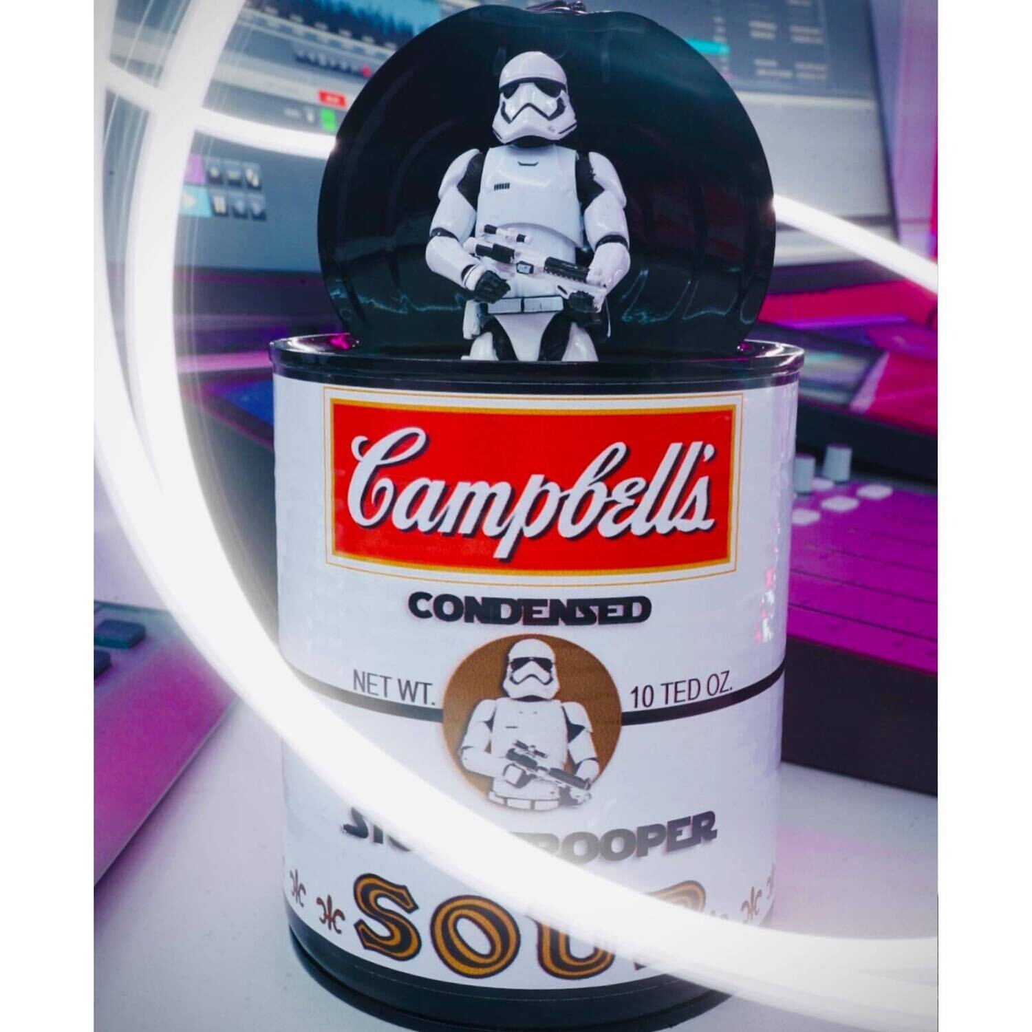 POP ART TED stormtrooper soup