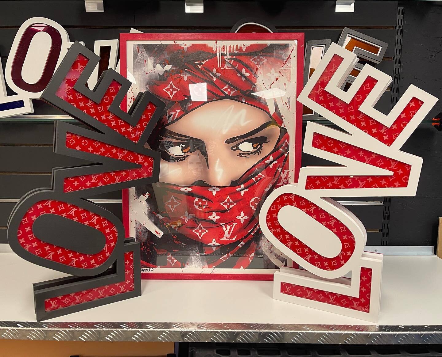 LOVE LOUIS VUITTON nera