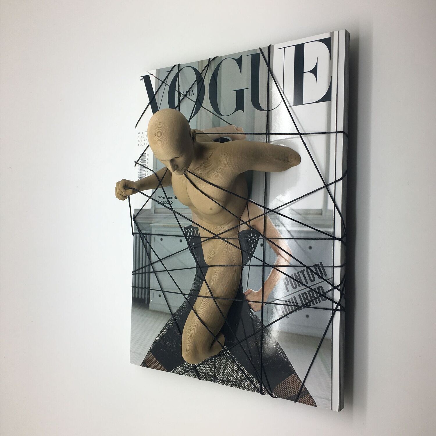Andrea Giorgi - escape from... (Vogue 865) scultura da parete