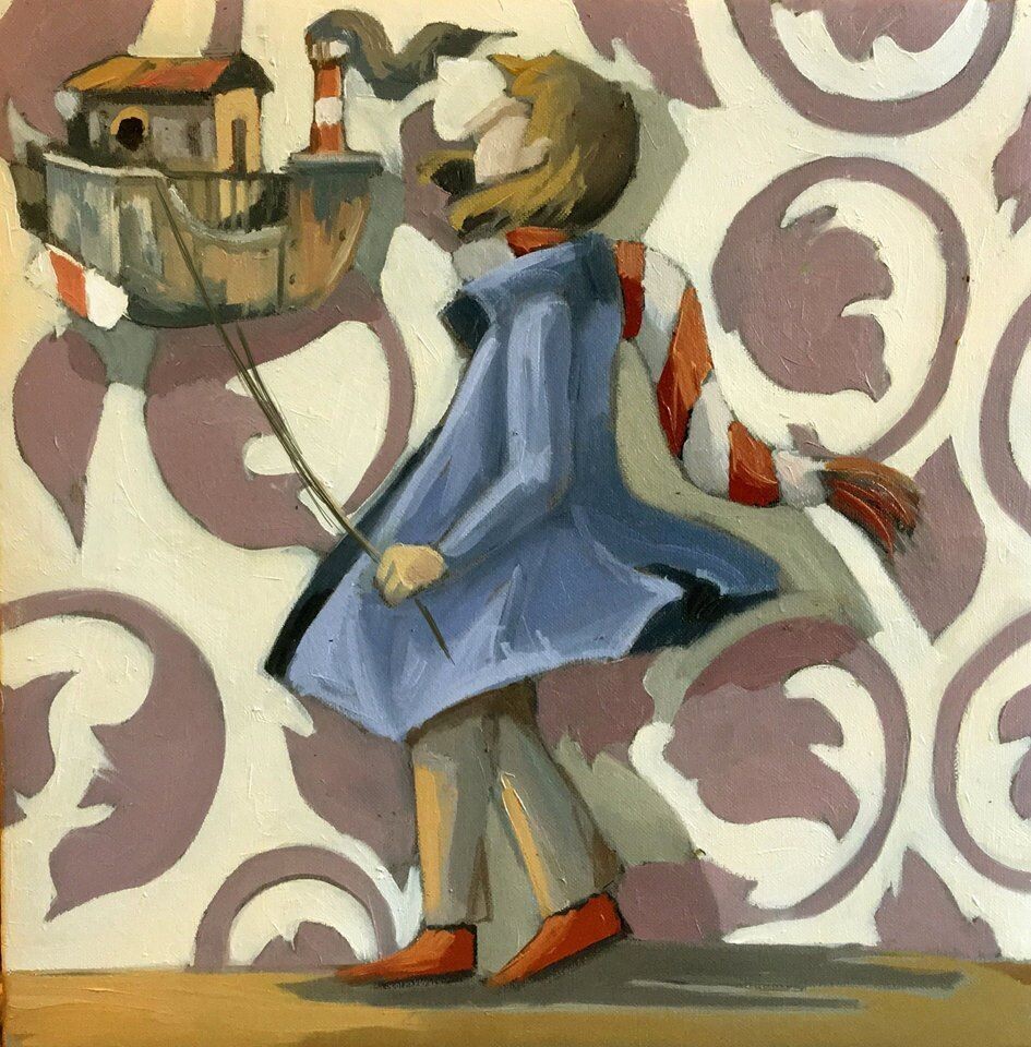 Carloni Alessandra - dentro il viaggio - 30x30cm