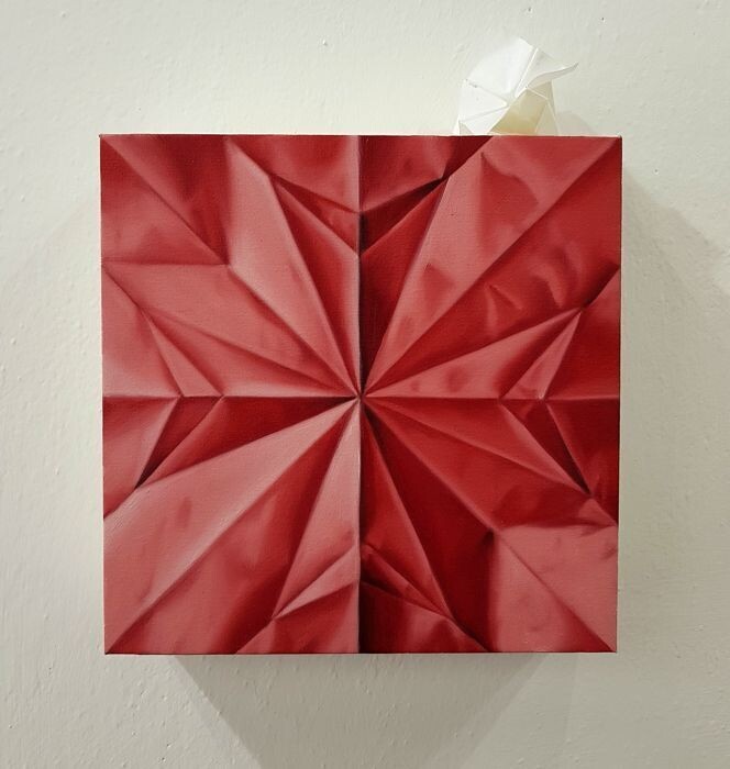 Marica Fasoli - olio su tela 20x20 cm