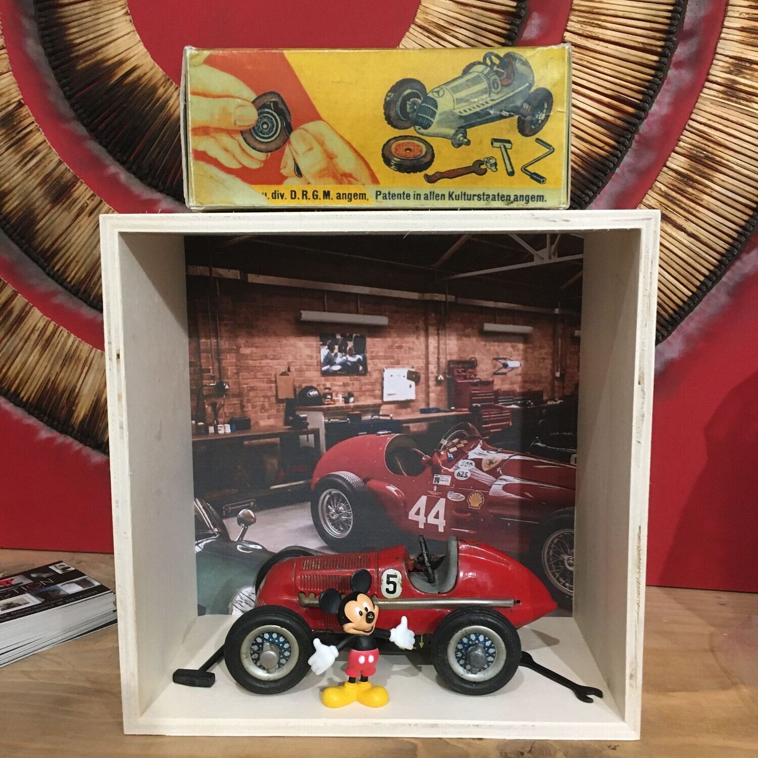 Mickey Garage Schuco - installazione da parete o da appoggio