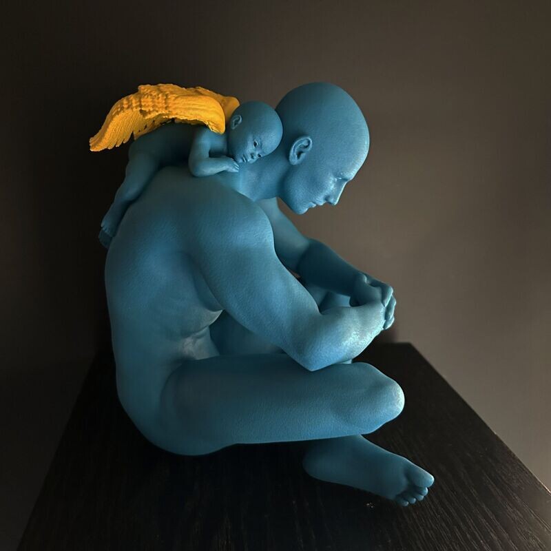 Andrea Giorgi  "Babyangel" azzurro giallo