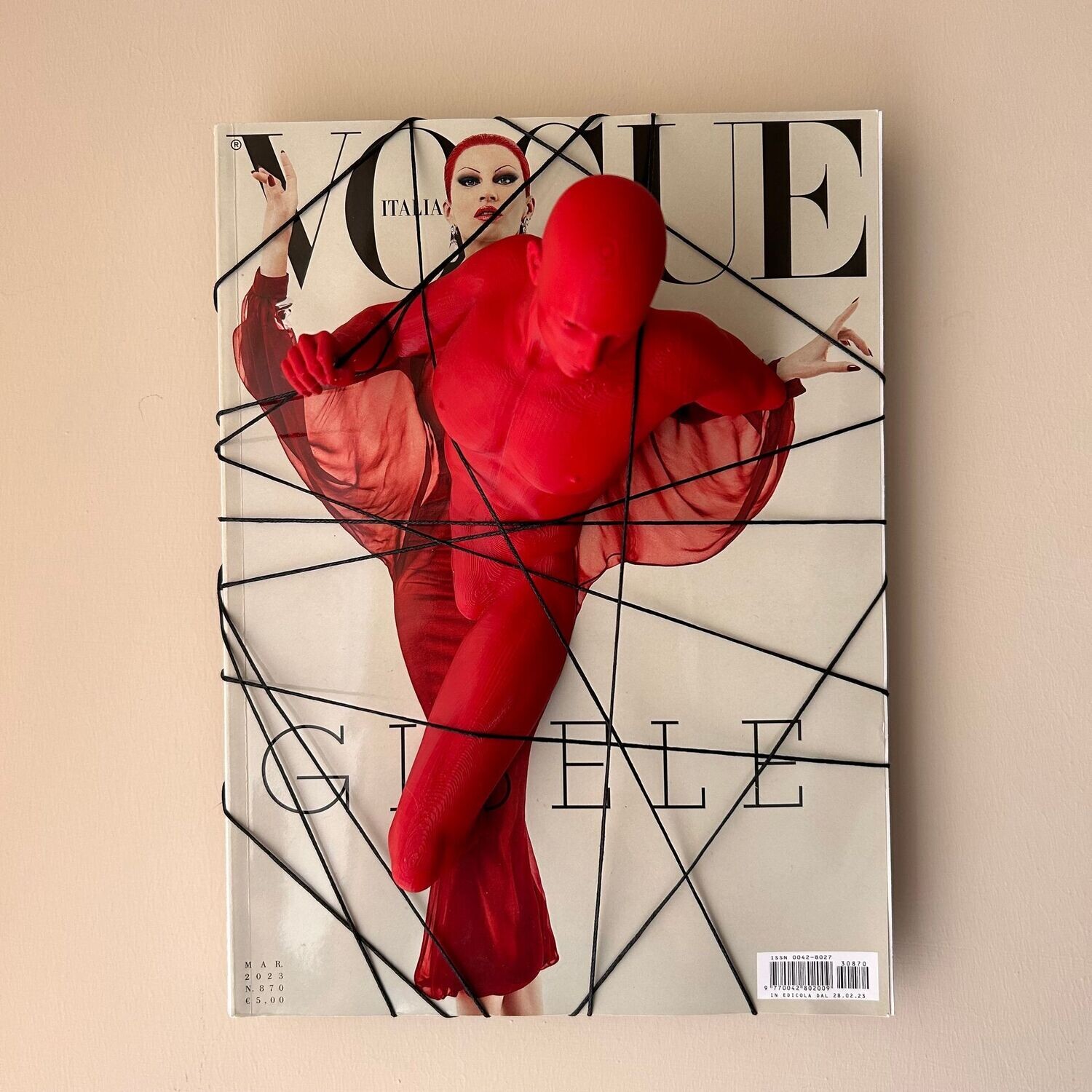 Andrea Giorgi - escape from... (Vogue 870) scultura da parete