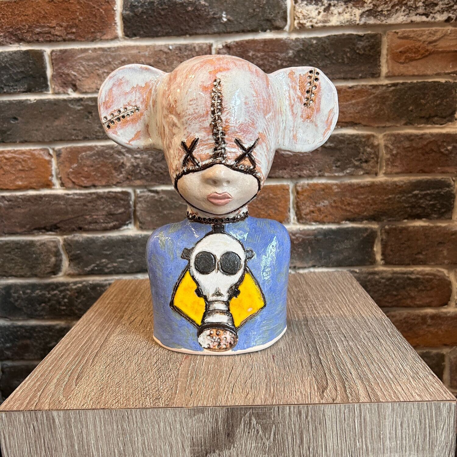 Ceramica scultura RADIOACTIVITY