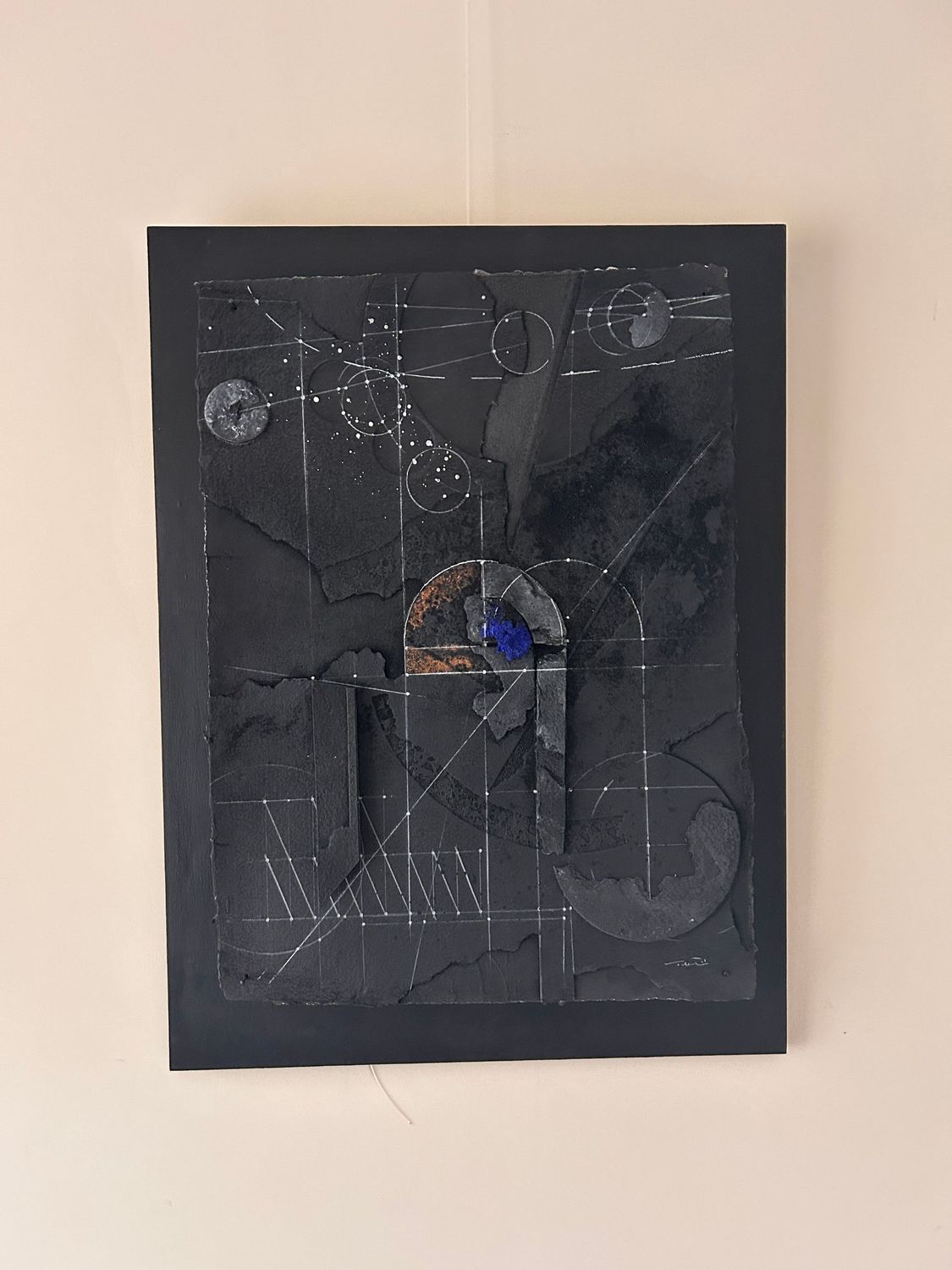 Walter Valentini - pezzo unico storico del 1990 72x54cm