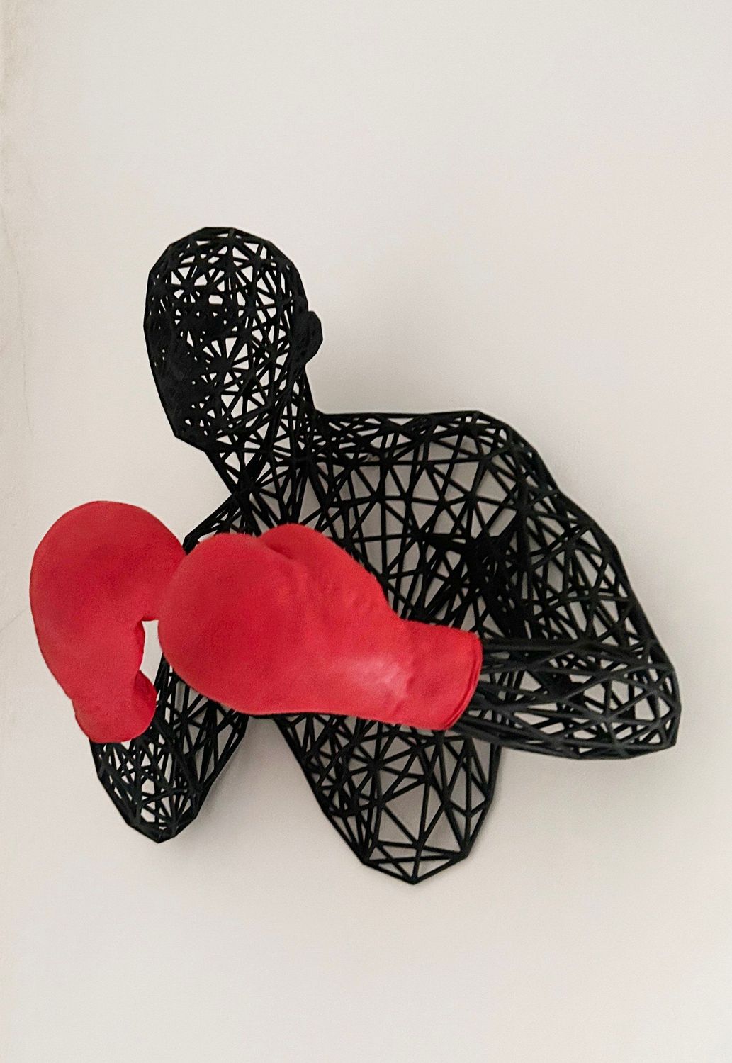 Andrea Giorgi "Fighter XL" grande scultura da parete