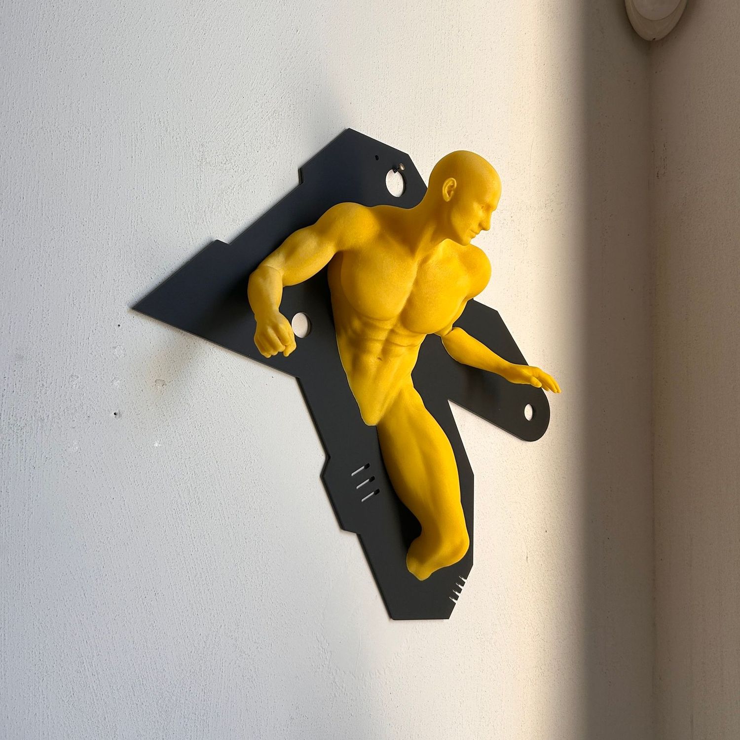 Andrea Giorgi - "Warrior" su plexiglass