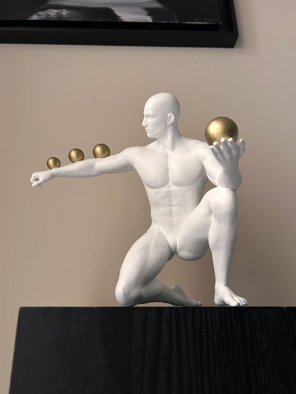 Andrea Giorgi "Juggler" taglia media bianco