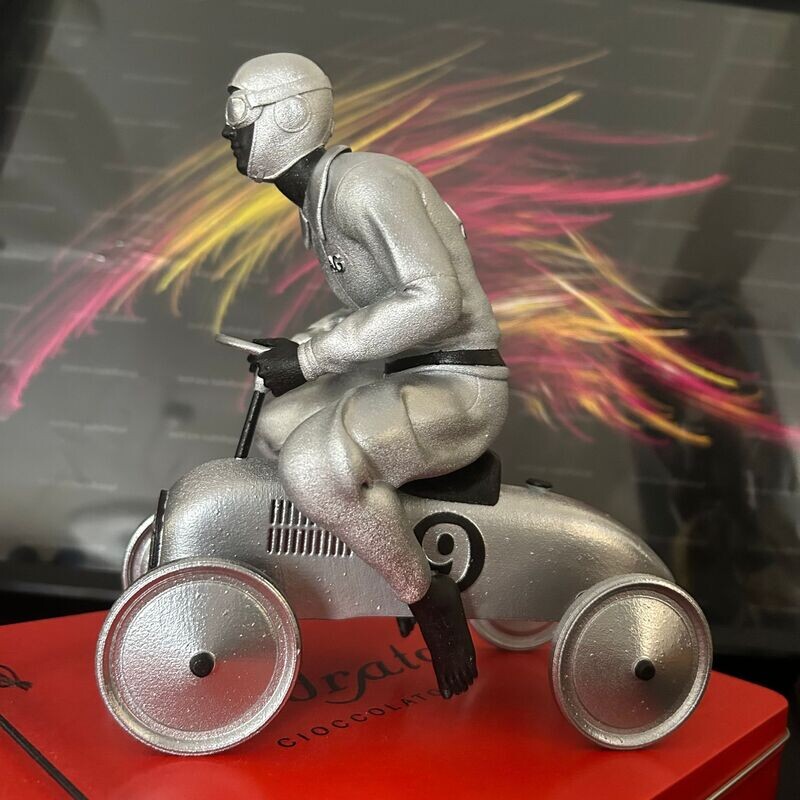 Andrea Giorgi  - sculpture FAST & FURIOS silver