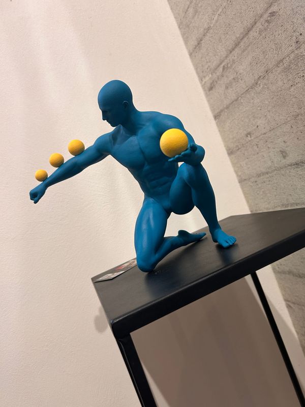 Andrea Giorgi "Juggler" taglia media blu giallo