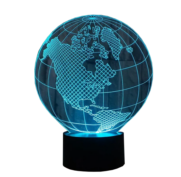 3D-Acryl Lampe 113 Designs