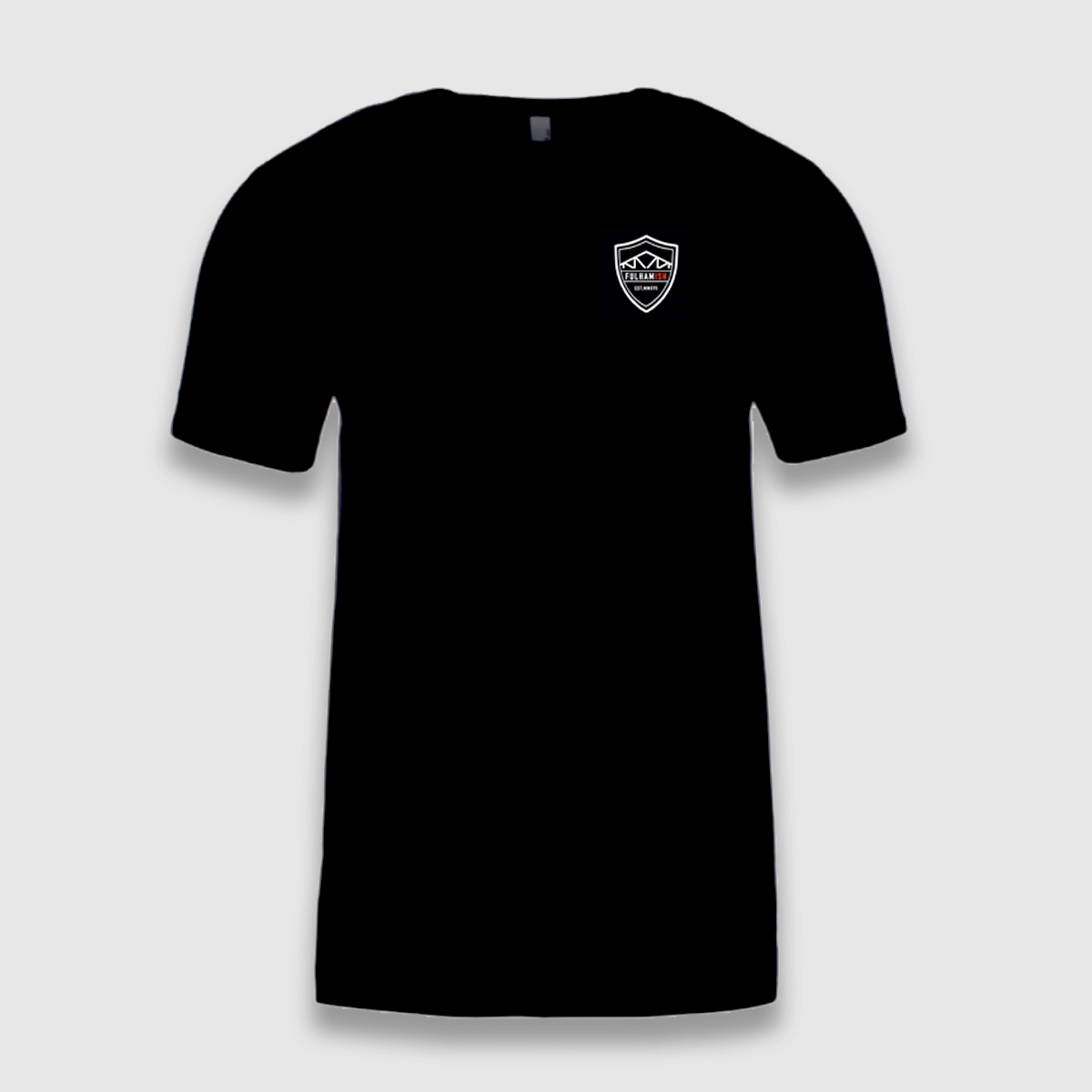 Fulhamish Logo Black T-Shirt