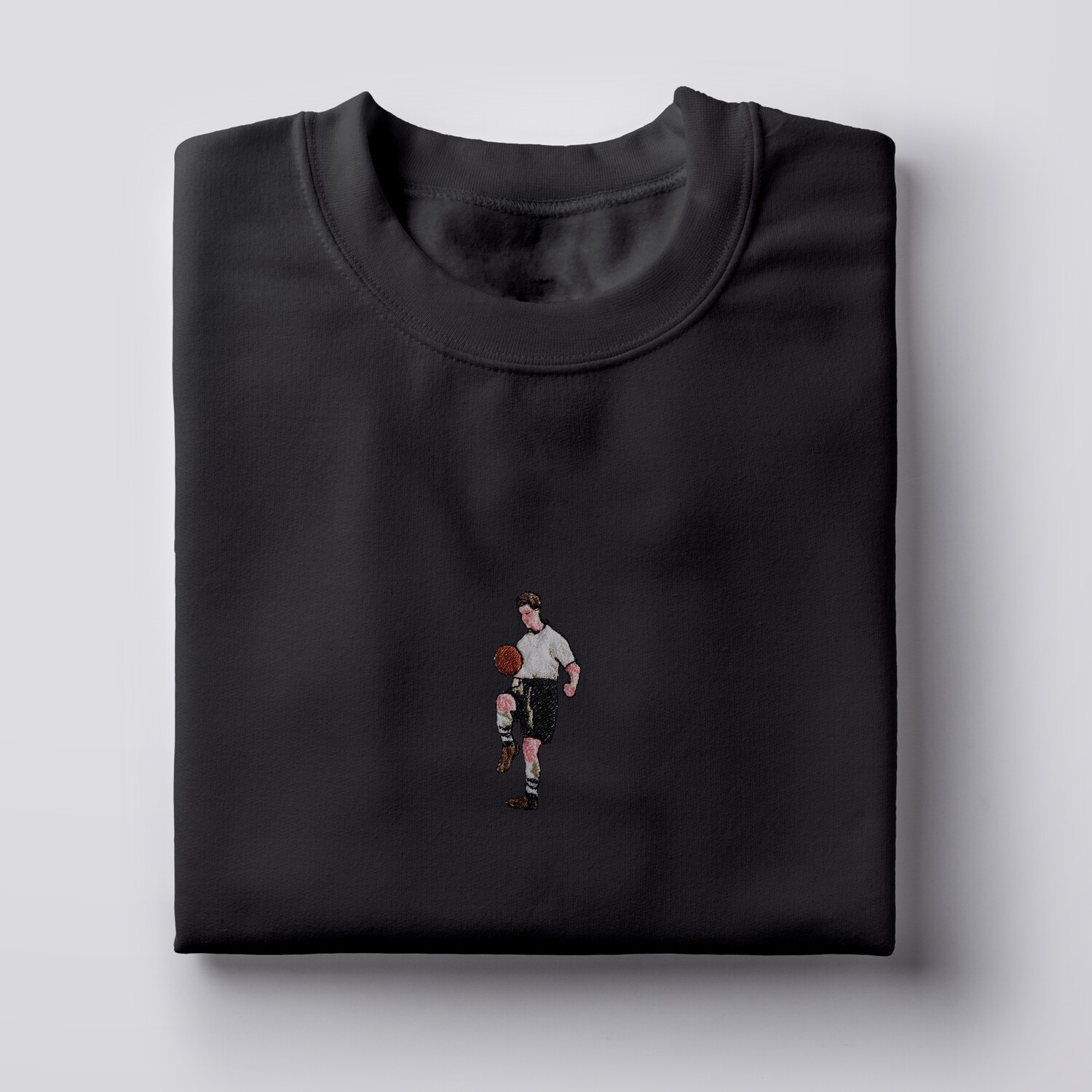 Johnny Haynes Embroidered T-Shirt
