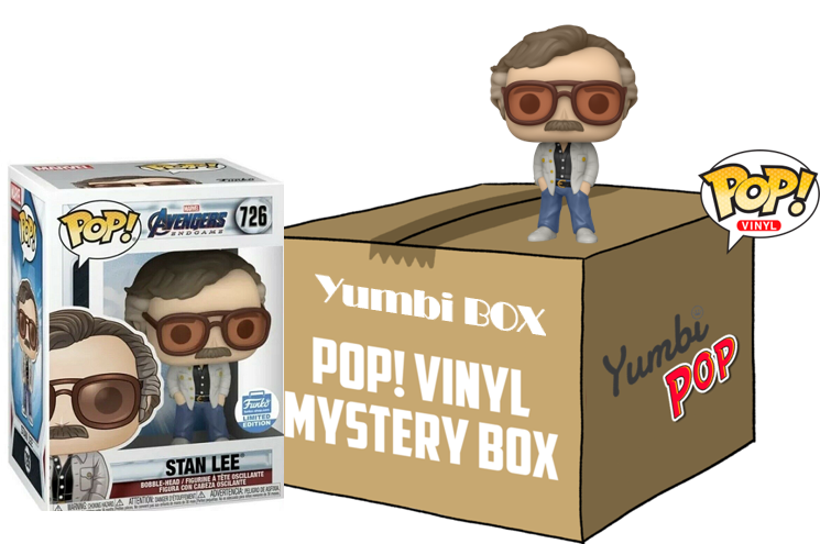 Yumbi Mystery Box - Stan Lee #726 (young) + 5 POP!