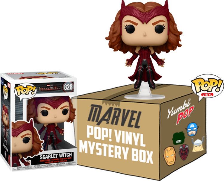 Yumbi Mystery Box - Scarlet Witch Special Edition + 5 POP! Marvel