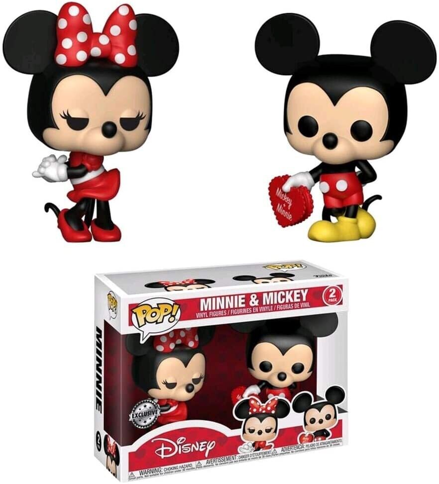 Funko Pop! 2 Pack Valentine mickey and minnie - Disney