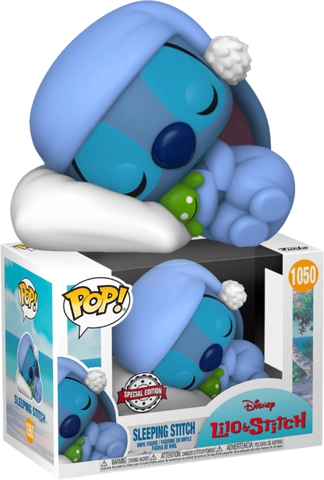 Funko Pop! Sleeping Stitch (Special Edition) - Lilo & Stitch Disney