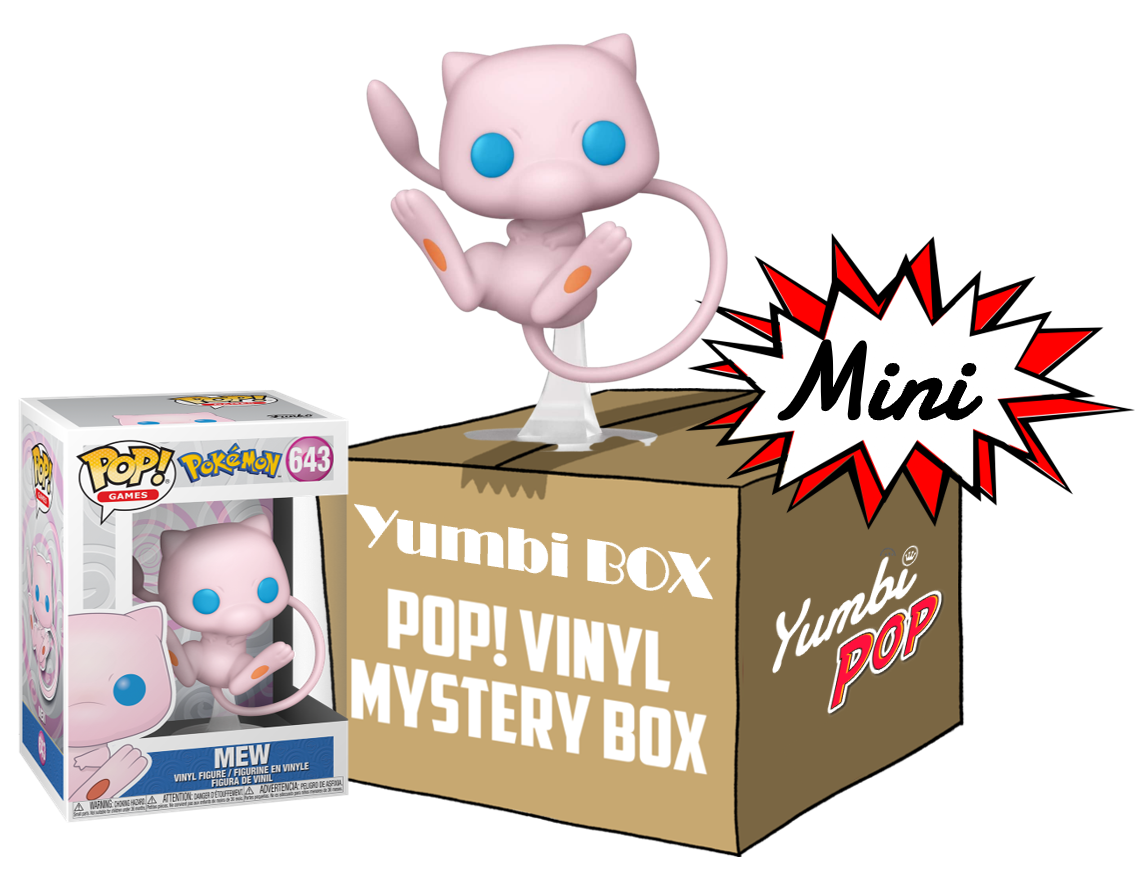 Mini-Yumbi Mystery Mew + 2 Pops! Aleatorios