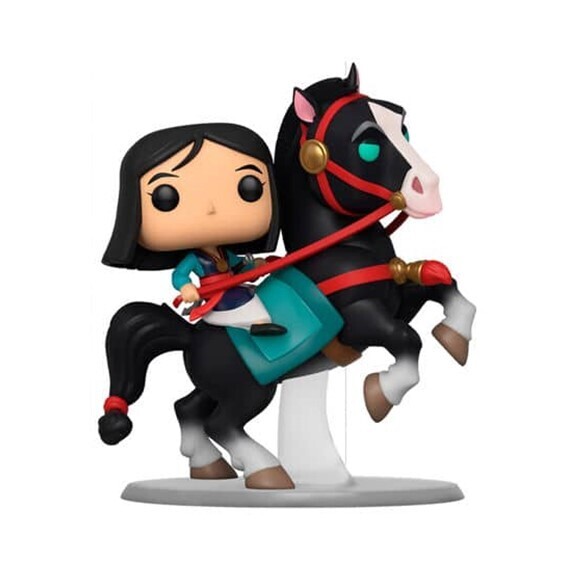 Funko Pop! Rides Mulan Riding Khan - Mulan (Disney)