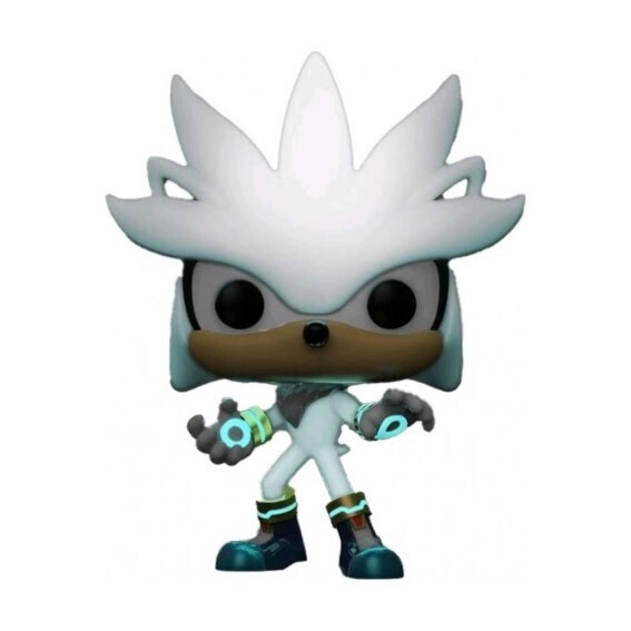 Funko Pop! Silver the Hedgehog - Sonic 30th (Glow in the Dark) Exclusivo