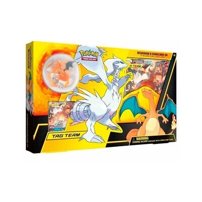 Caja Reshiram y Charizard GX (en Español) - TCG Pokemon Espada y Escudo