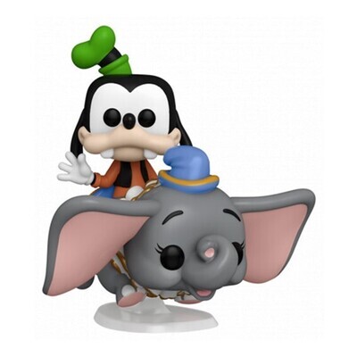 Funko Pop! Rides Goody at the Dumbo the Flying Elephant Attraction Mickey Mouse at the Space Mountain Attraction - Walt Disney World 50th