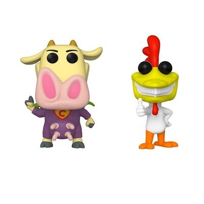 Pack Funko Pop! Vaca y Pollo - Cow & Chicken Cartoon Network