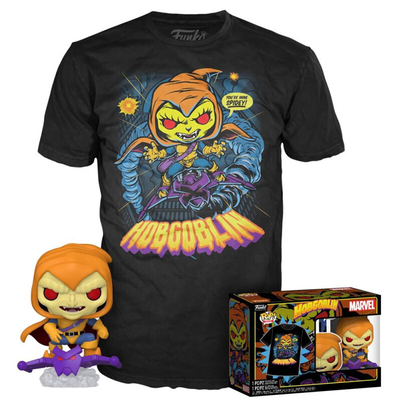 Funko Pop! Hobgoblin (Glow in the Dark) + Camiseta Exclusiva - Marvel