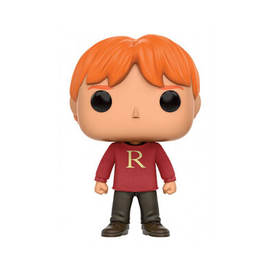 Funko Pop! Ron Weasley con Jersey 28 - Harry Potter