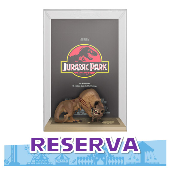 Funko Pop! Movie Posters Tyrannosaurus Rex & Velociraptor - Jurassic Park