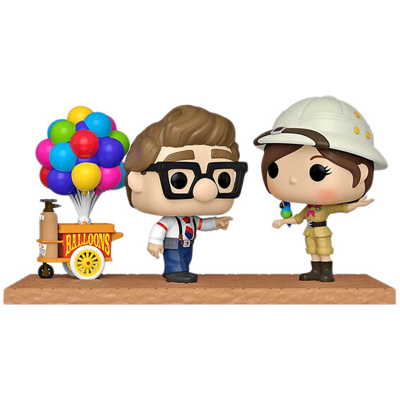 Funko Pop! Moment Carl & Ellie with Balloon Cart - UP Disney