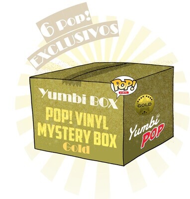 Yumbi Mystery Box GOLD - Variada (6 Funko POP! EXCLUSIVOS aleatorios)