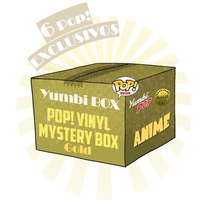 Yumbi Mystery Box GOLD Temática - Anime (6 POP! EXCLUSIVOS)