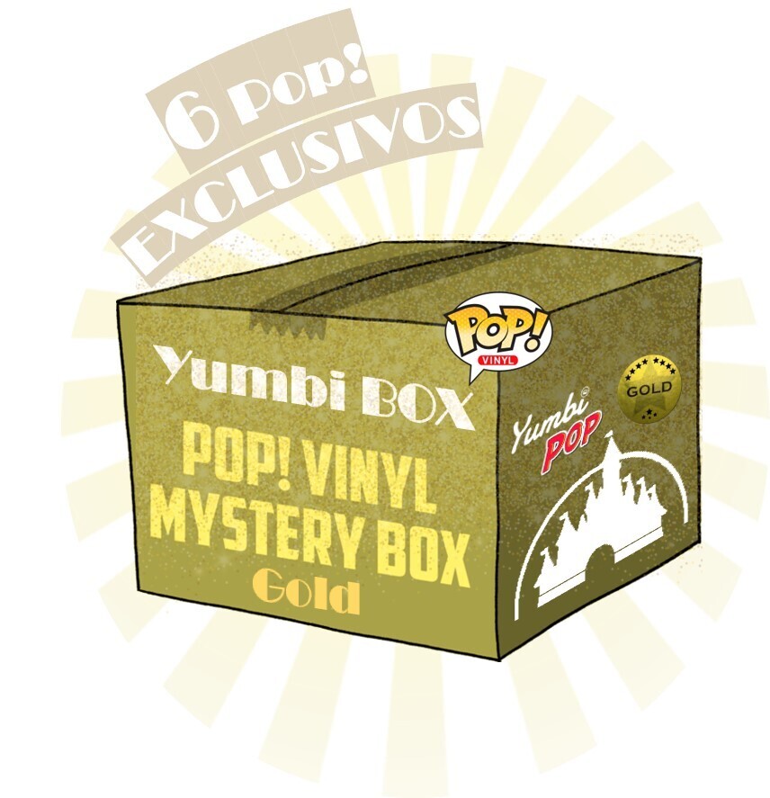 Yumbi Mystery Box GOLD Temática - Disney (6 POP! EXCLUSIVOS)