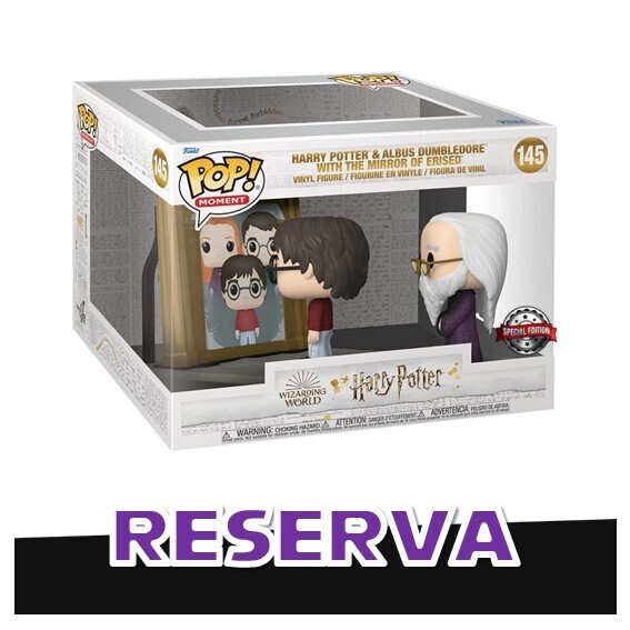 Funko Pop! Moment Harry Potter & Albus Dumbledore with The Mirror of Erised (Special Edition) - Harry Potter