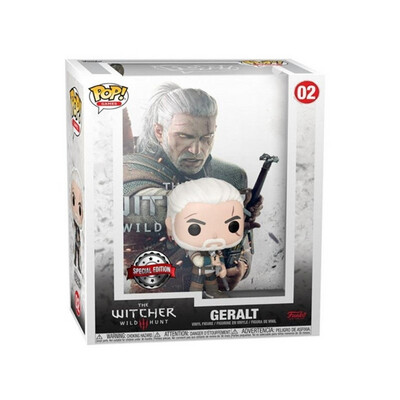 Funko Pop! Cover Geralt (Special Edition) - The Witcher III