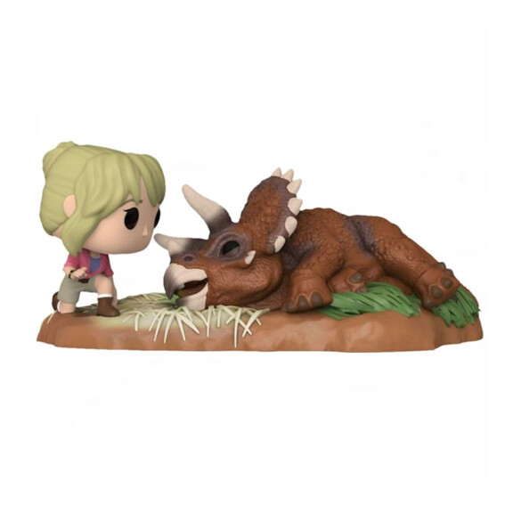 Funko Pop! Movie Moment Dr. Sattler with Triceratops (Special Edition) - Jurassic Park