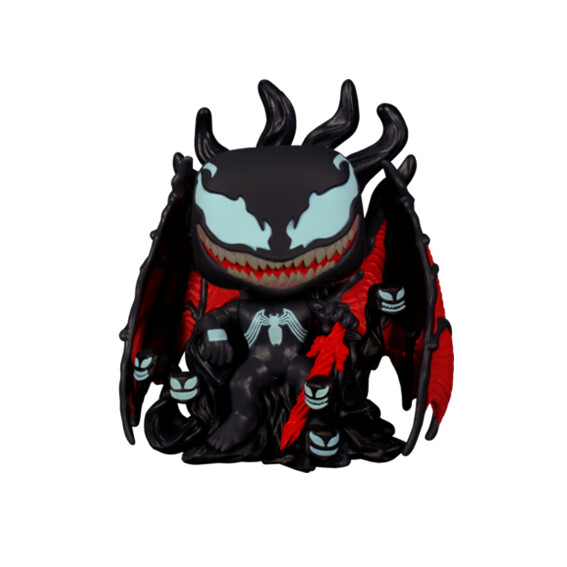 Funko Pop! Deluxe Venom on Throne (Glow in the Dark) (Special Edition) - Marvel