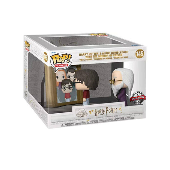 Funko Pop! Moment Harry Potter &amp; Albus Dumbledore with the Mirror of Erised (Special Edition) - Harry Potter