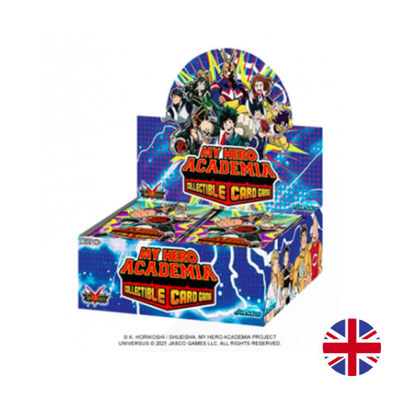 Caja de Sobres My Hero Academia Collectible Card Game Series 01 (en Inglés) (24 sobres)