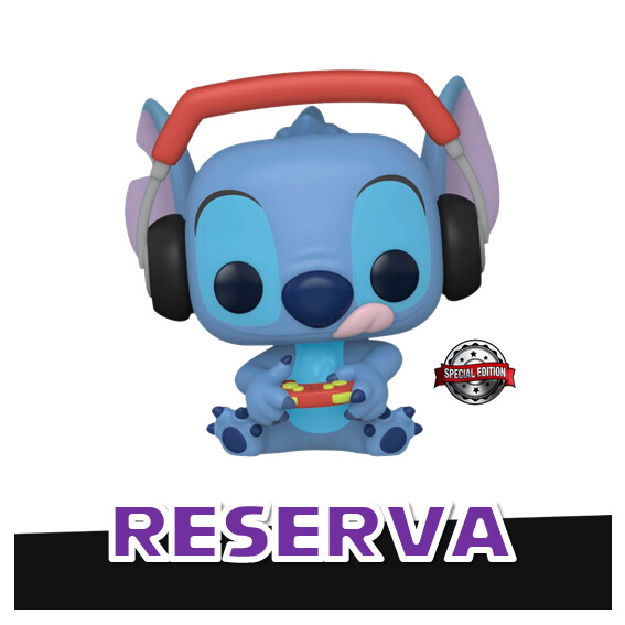 Funko Pop! Gamer Stitch - Lilo & Stitch (Disney)