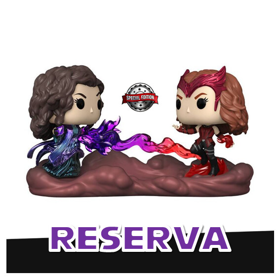 Funko Pop! Moment Agatha Harkness vs The Scarlet Witch (Special Edition) - Wandavision (Marvel)